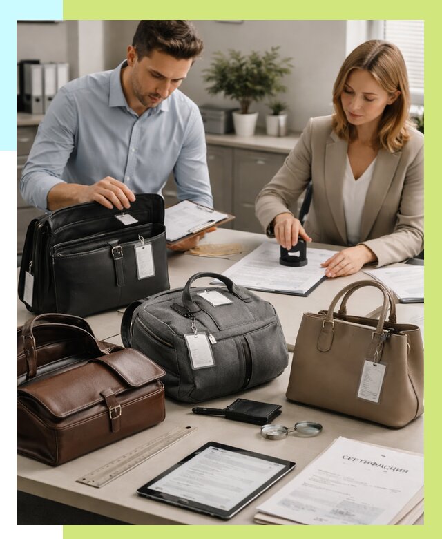 Сертификация сумок в Дзержинске от 7625 руб. | Алешин-Дзр