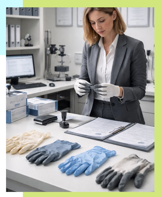 Сертификация перчаток в Дзержинске от 8642 р. | Алешин-Дзр