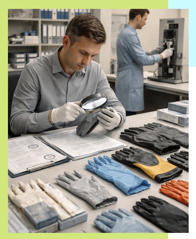 Сертификация перчаток и средств защиты продукции в Дзержинске