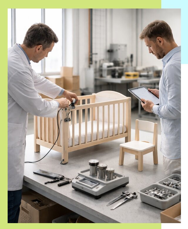 Сертификация детской мебели и проверка безопасности в Дзержинске