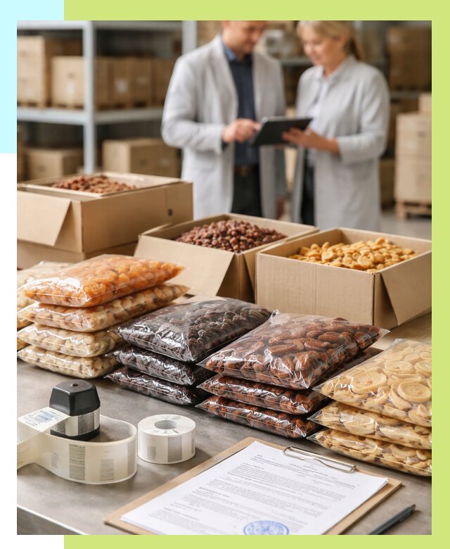 Сертификация сухофруктов в Дзержинске от 12200 р. | Алешин-Дзр под ключ