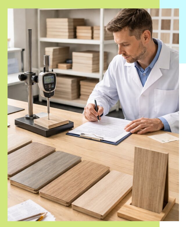 Сертификация ламината с испытаниями и оформлением документов в Дзержинске