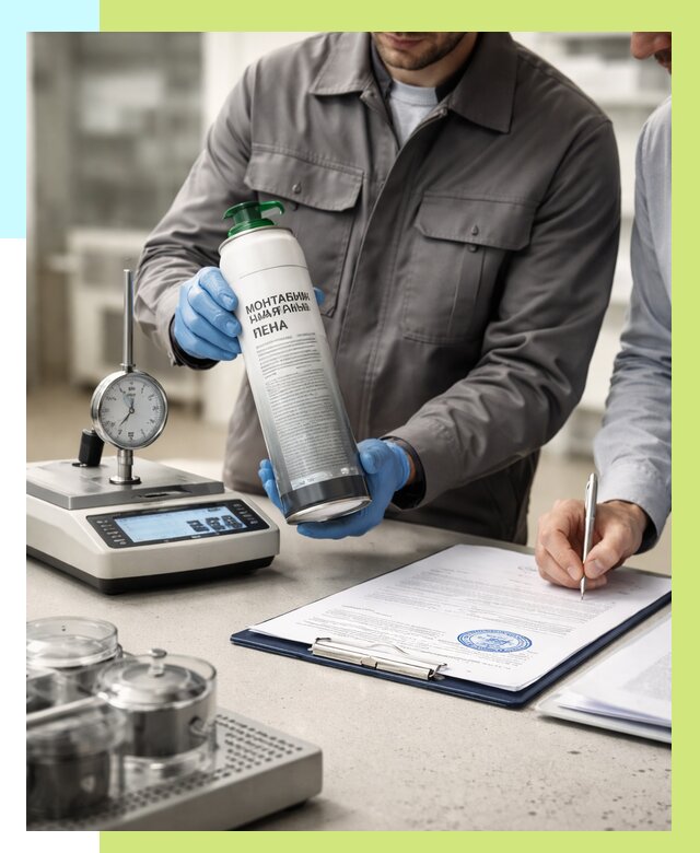 Сертификация монтажной пены в Дзержинске от 15251 р. | Алешин-Дзр