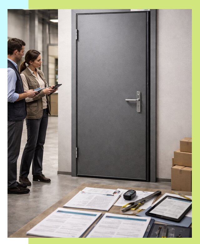 Сертификация противопожарных дверей в Дзержинске от 9150 р. | Алешин-Дзр