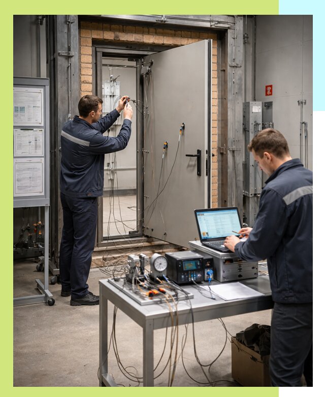 Сертификация противопожарных дверей в Дзержинске по ГОСТ и ТР