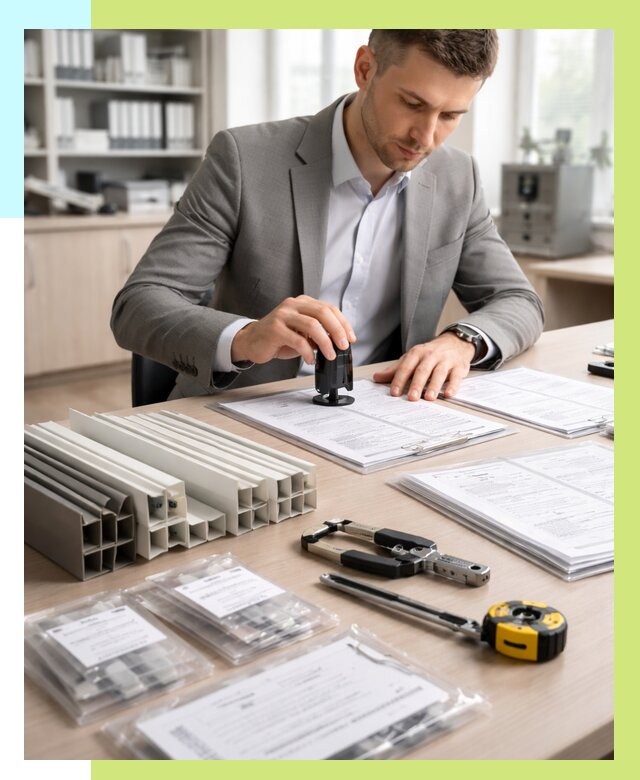 Сертификация ПВХ продукции в Дзержинске от 8642 р., Алешин-Дзр