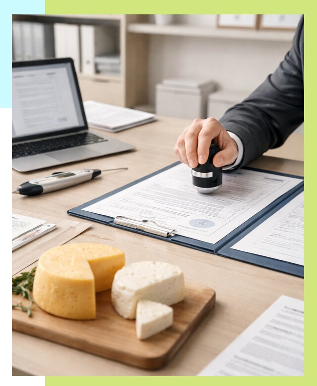 Сертификация сыров в Дзержинске от 15251 р | Сертификат на сыр Алешин-Дзр