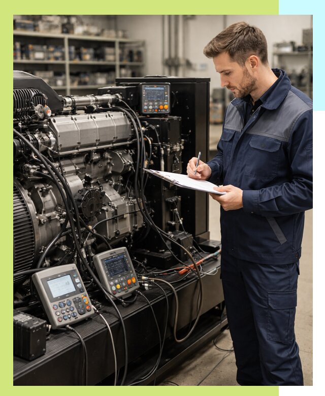 Сертификация дизельных генераторов и их оборудования в Дзержинске