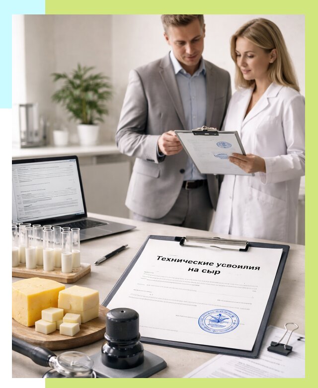ТУ на сыры в Дзержинске срочно от 12200 р. — оформление | Алешин-Дзр