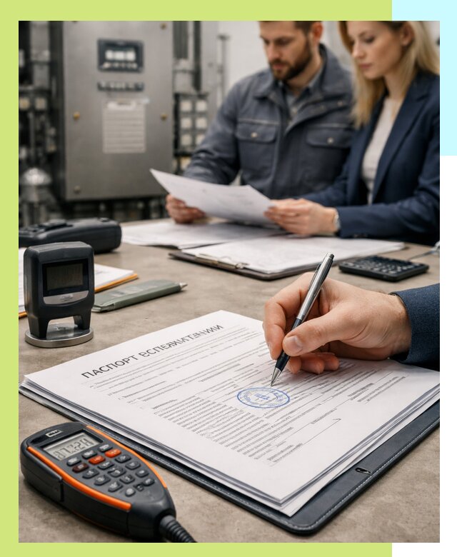 Оформление паспорта эксплуатации оборудования в Дзержинске