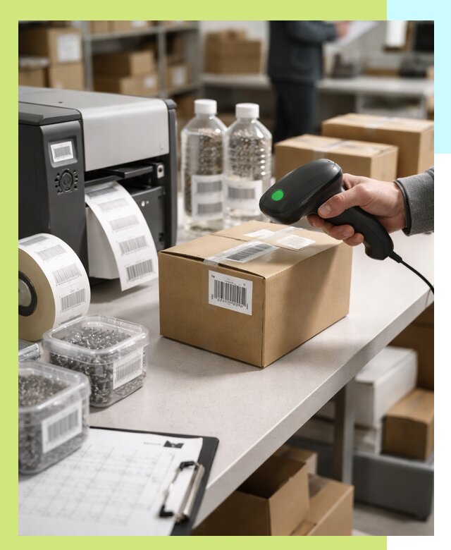 Штрихкодирование продукции и маркировка для продажи в Дзержинске