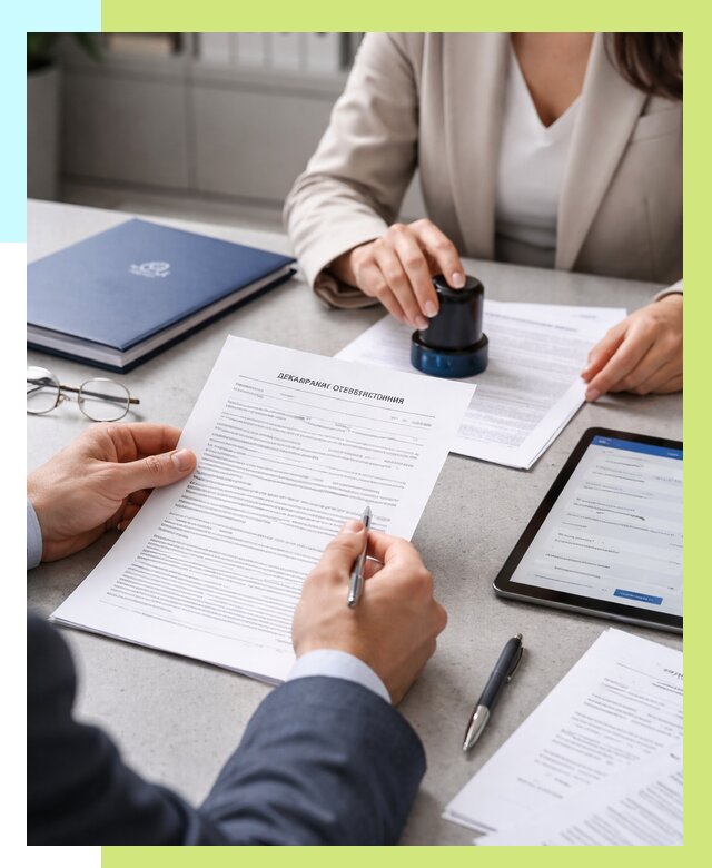 Декларация ГОСТ Р в Дзержинске от 8642 р оформить в Алешин-Дзр