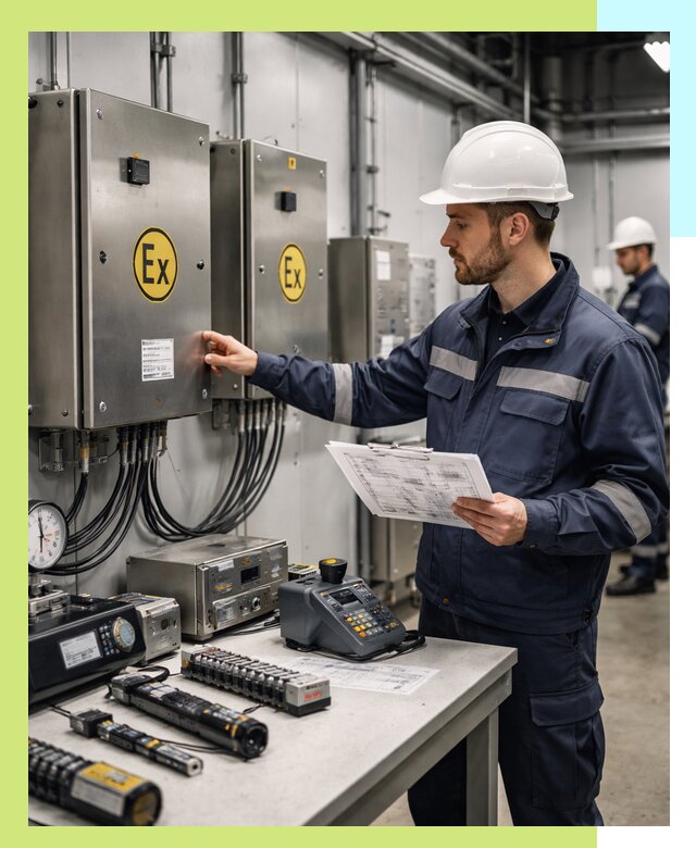 Сертификат взрывозащиты промышленного оборудования в Дзержинске