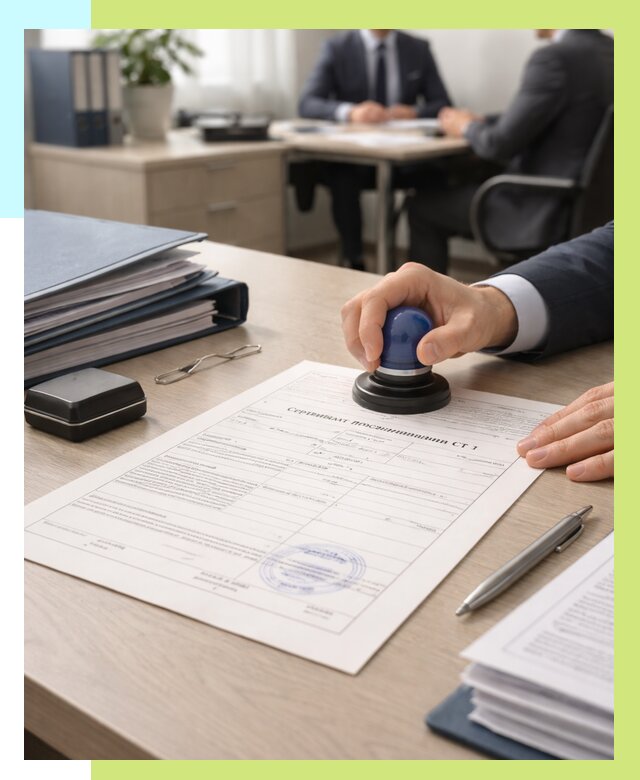 Сертификат происхождения СТ 1 в Дзержинске от 4575 р. | Алешин-Дзр