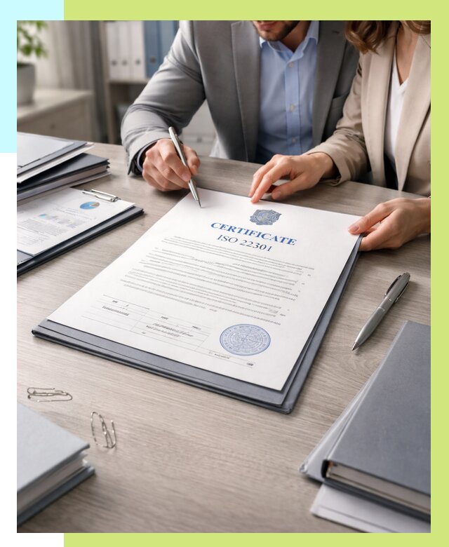 Сертификат ISO 22301 в Дзержинске от 45752 р. | Алешин-Дзр срочно