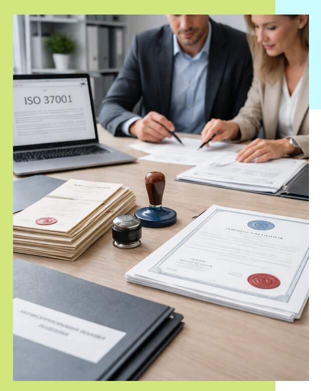 Получение сертификата ISO 37001 по системе борьбы с коррупцией в Дзержинске