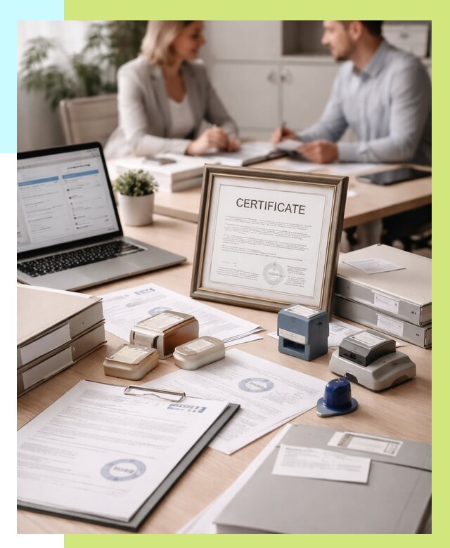 Сертификация компании в Дзержинске от 45752 р. | Алешин-Дзр — заказ